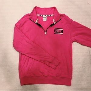 pink half zip from PINK